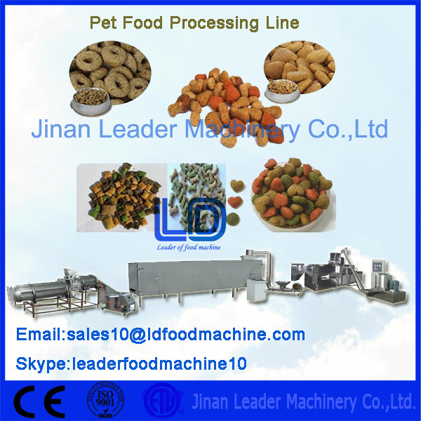 Технологическая линия еды любимчика рыб кота собаки птицы для еды мяса/еды сои