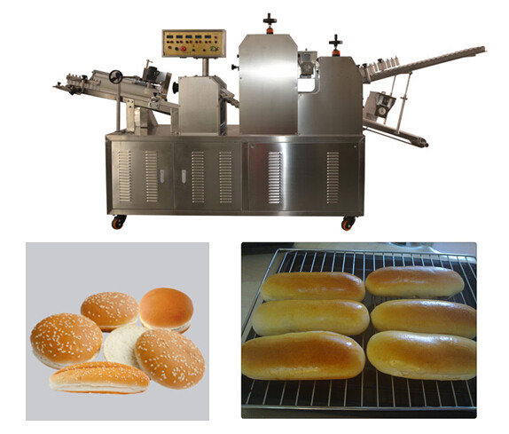 Двойное тесто хлеба роликов делая машину для производственной линии хлебопекарни хота-дога