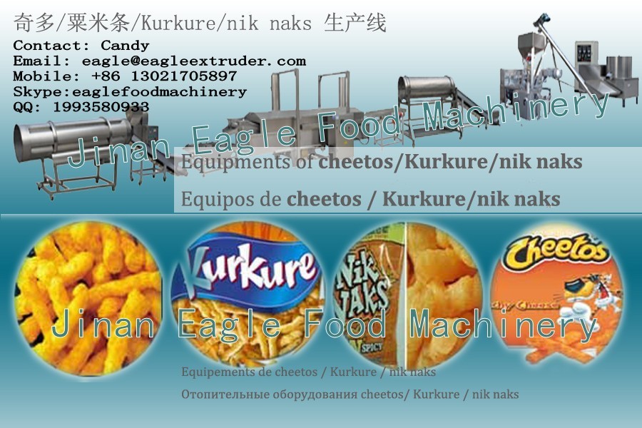 Kurkure nak nik cheetos мозоли штранг-прессования орла Jinan делая машины